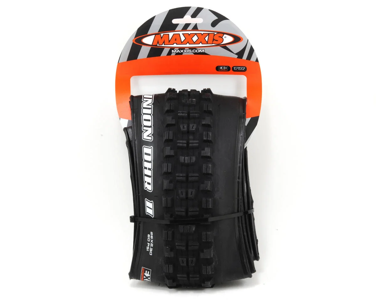 Maxxis Minion DHR II Tubeless Mountain Tire (Black) (26") (2.3") (Dual/EXO)
